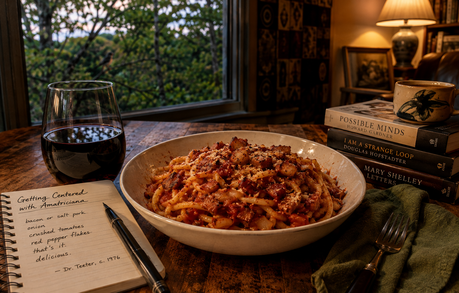 Read more about the article Getting Centered with Amatriciana