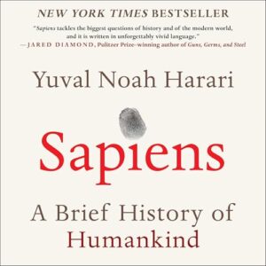 Sapiens: A Brief History of Humankind book cover